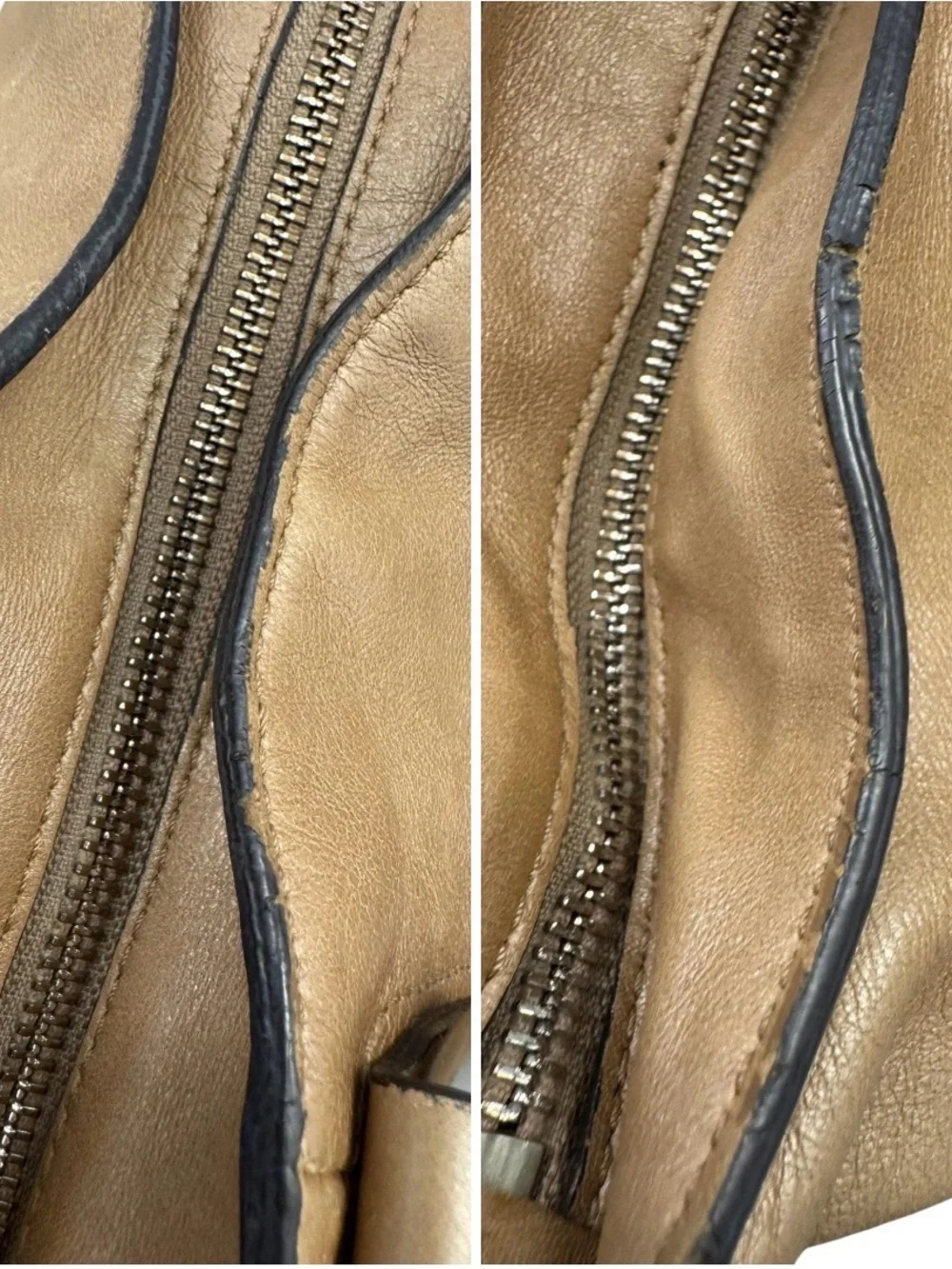 Coach Poppy Champagne Gold Leather Rocker Satchel Y2K Legacy Lined Style 16285